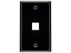 Picture of 1-Port Single-Gang Keystone Faceplates