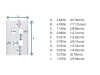 Picture of 4-Port Single-Gang Keystone Faceplates