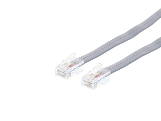 Picture of RJ45 8-Conductor Straight-Wired Modular Telephone Cable — 25 ft