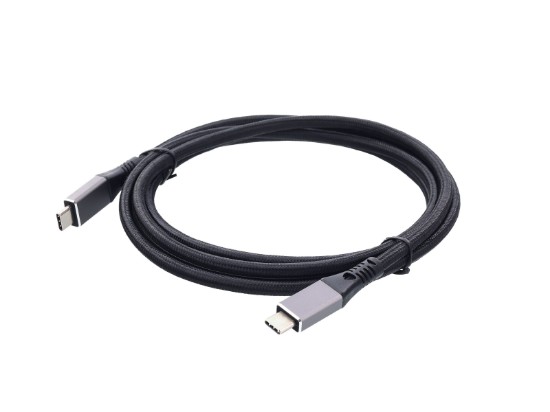 Picture of USB4 Cable, 6 ft — 40 Gbps Data, 240W Power Delivery (USB‑C to USB‑C)