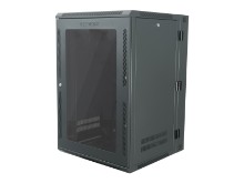 Picture of 18U Swing-Out Wall-Mount Cabinet, 24" Deep, 501 Series, Flat Pack