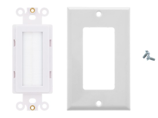 Picture of 1-Gang White Decora Brush Insert Kit