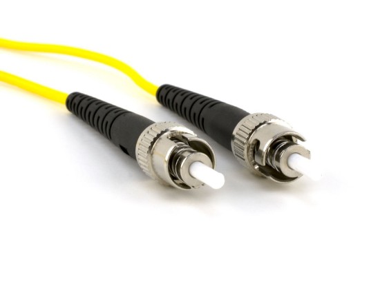 Picture of Singlemode Simplex Fiber Optic Patch Cable (9/125) - ST to ST