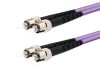 Picture of Multimode Duplex OM4 Fiber Optic Patch Cable (50/125) - ST to ST