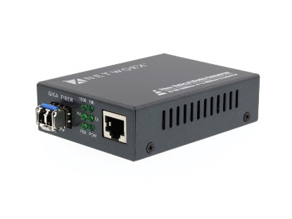 Picture of Gigabit Fiber Media Converter - 1000Base-LX, Multimode, 550m, 1310nm