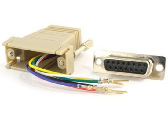 Picture of Modular Adapter Kit - DB15 to RJ45