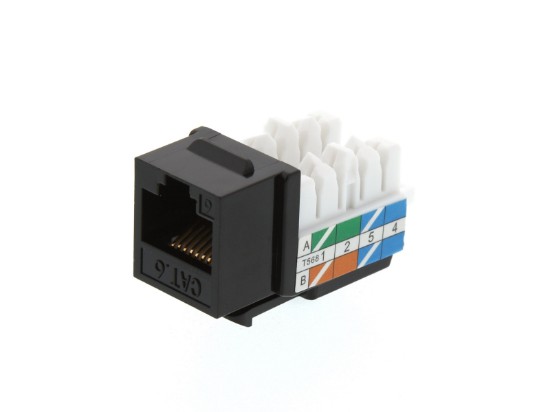 Picture of CAT6 90-Degree Keystone Jacks