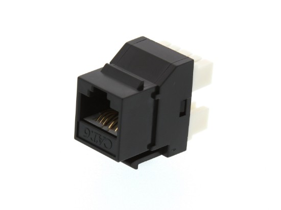 Picture of CAT6 SpeedTerm 180-Degree UTP Keystone Jacks