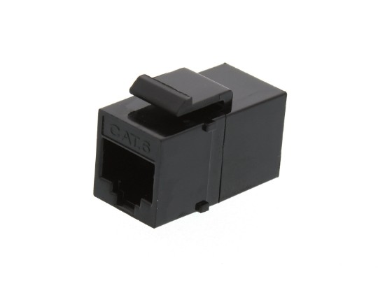 Picture of CAT6 Pass-Through Panel-Mount Keystone Jacks