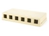 Picture of 6-Port Unloaded Surface Mount Boxes