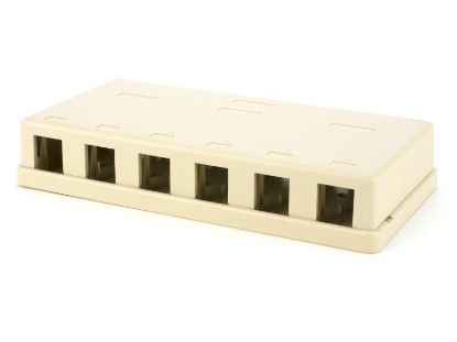 Picture of 6-Port Unloaded Surface Mount Boxes