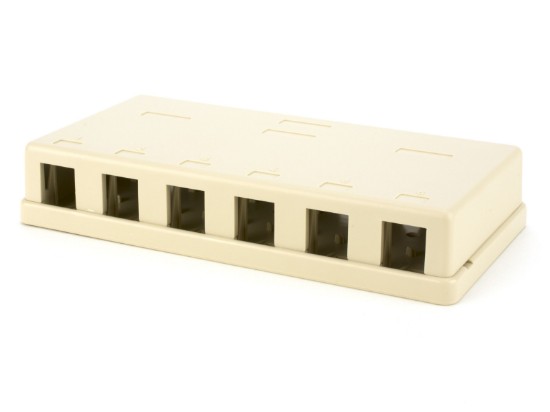 Picture of 6-Port Unloaded Surface Mount Boxes