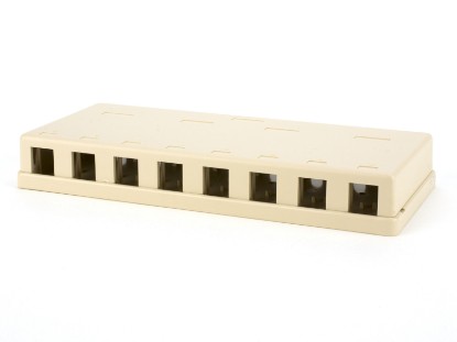 Picture of 8-Port Unloaded Surface Mount Boxes