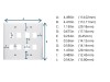 Picture of 8-Port Dual-Gang Keystone Faceplates