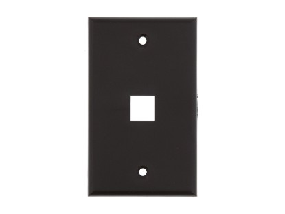 Picture of 1-Port Single-Gang Keystone Faceplates