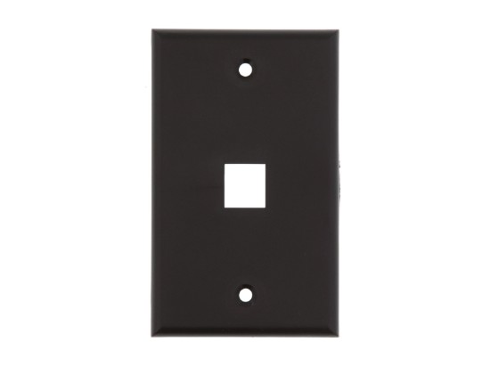 Picture of 1-Port Single-Gang Keystone Faceplates