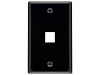 Picture of 1-Port Single-Gang Keystone Faceplates