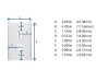 Picture of 2-Port Single-Gang Keystone Faceplates