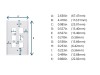 Picture of 6-Port Single-Gang Keystone Faceplates