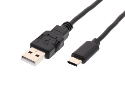 Picture of USB 2.0 Type-A Male to USB-C Male Cables