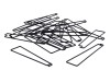 Picture of Wall Mount Galvanized J-Hooks - 25 Pack