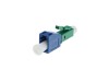 Picture of LC/UPC to LC/APC Singlemode Simplex Fiber Optic Adapters
