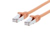 Picture of Orange Booted CAT8 Ethernet Patch Cables